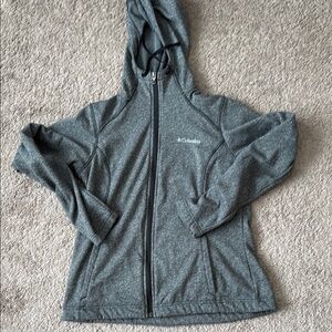 Columbia Gray Lightweight Zip-Up Jacket